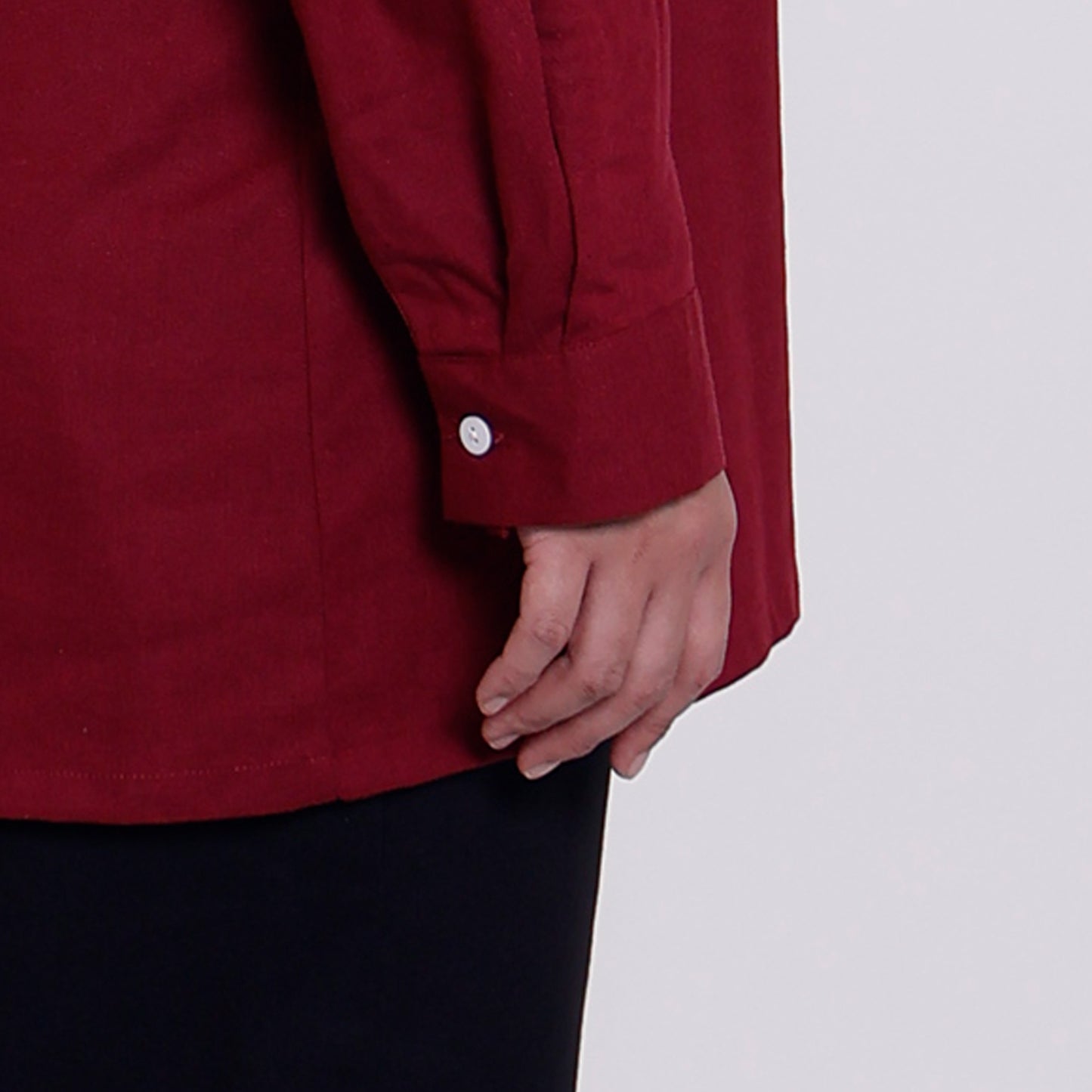 Linen Top in HeartBeat Red