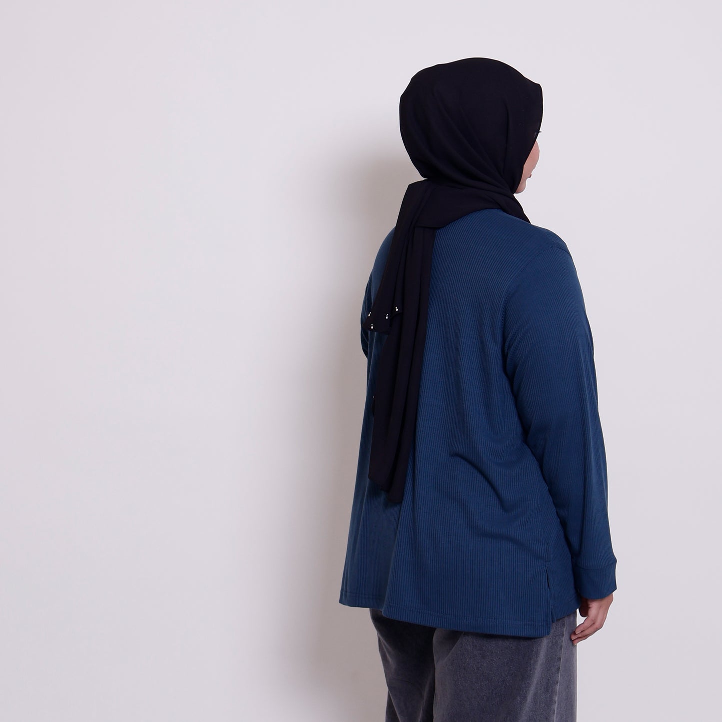 ComfyKnit Everyday Top in Midnight Teal