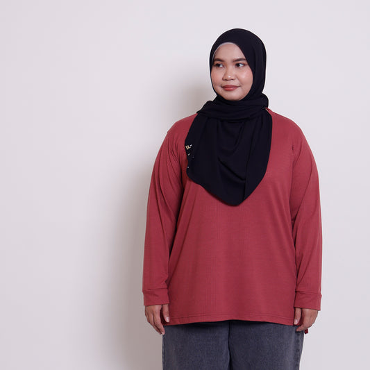 ComfyKnit Everyday Top in Terra Blush